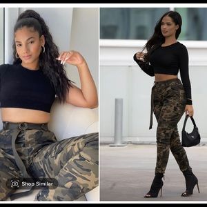 Camouflage Cargo Pants